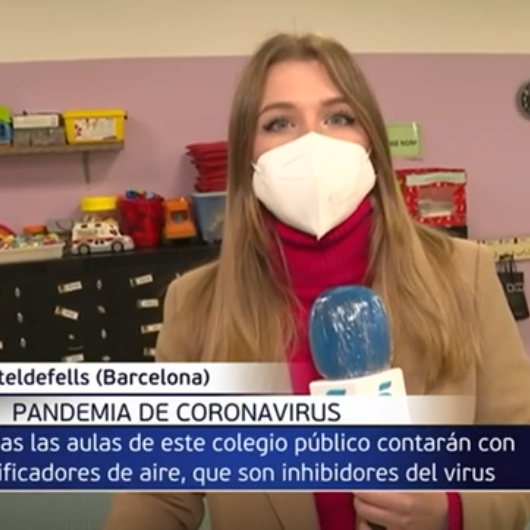 National Spanish TV news feature