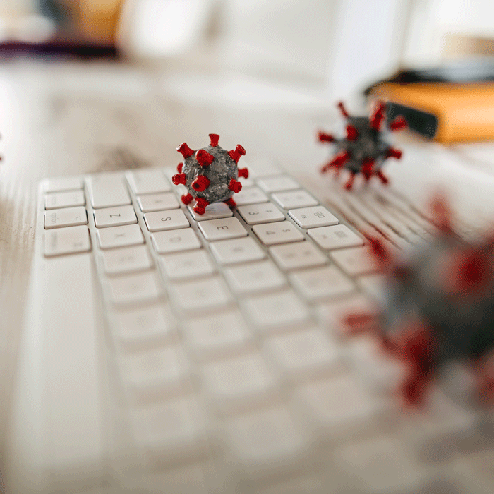 Keyboards and viruses